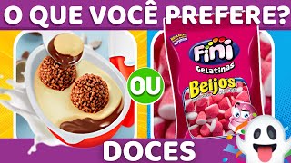 🔁 O QUE VOCÊ PREFERE? 🍭 EDIÇÃO DOCES | jogo das escolhas quiz | qual doce você prefere? screenshot 5