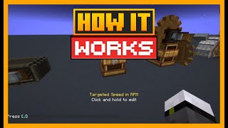 HOW THE ROTATIONAL SPEED CONTROLLER WORKS IN CREATE