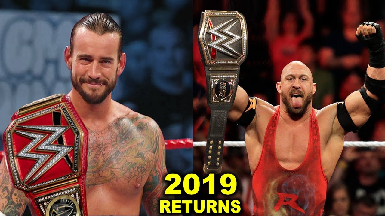 wwe releases 2019