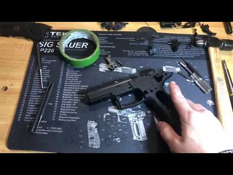 Sig P226 Legion/Elite SAO Complete Disassembly/Teardown & Reassembly