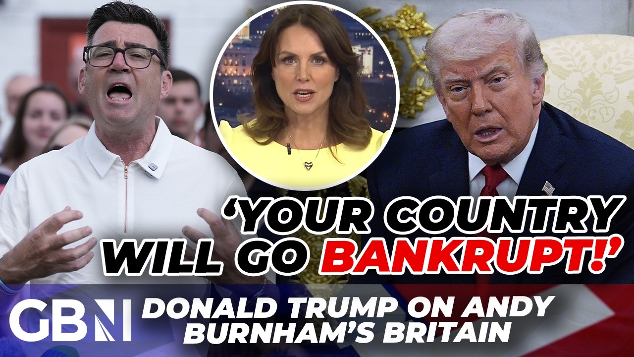 Donald Trump warns Britain on 'EXTREMELY LIBERAL' Andy Burnham and Starmer's FAILURE