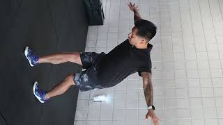 Shoulder Swimmer Hovers (Standing)