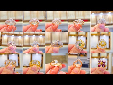 Latest Diamond rings designs With Price//Diamond ring for women engagement o|   