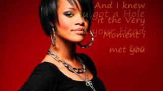 Rihanna feat. J.Timberlake -hole my head/lyrics Resimi