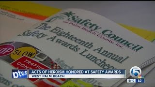 Acts of heroism honored at safety awards