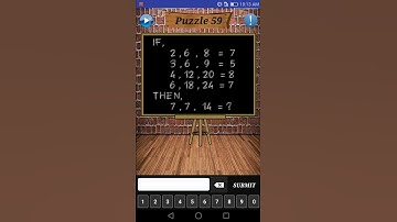 Math Puzzles Level 59 Walkthrough