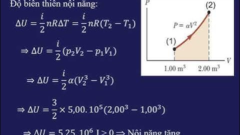 L10 Nguyên lý I Nhiệt động lực học