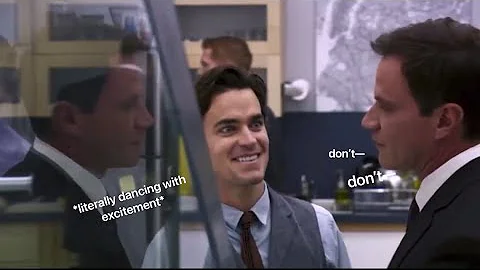Neal Caffrey giving Peter Burke Ulcers for Over Ni...