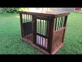 DIY Wooden Dog Crate DIY Wooden Dog Crate