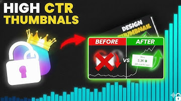 High CTR Thumbnail Secrets 🔒 | PicsArt Viral Thumbnail Tutorial (2026)