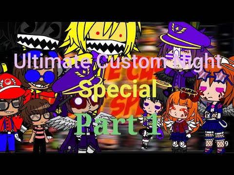 The Ethans + The Afton Family React To:Ultimate Custom Night Special 1 by TheHottest Dog (GachaClub)