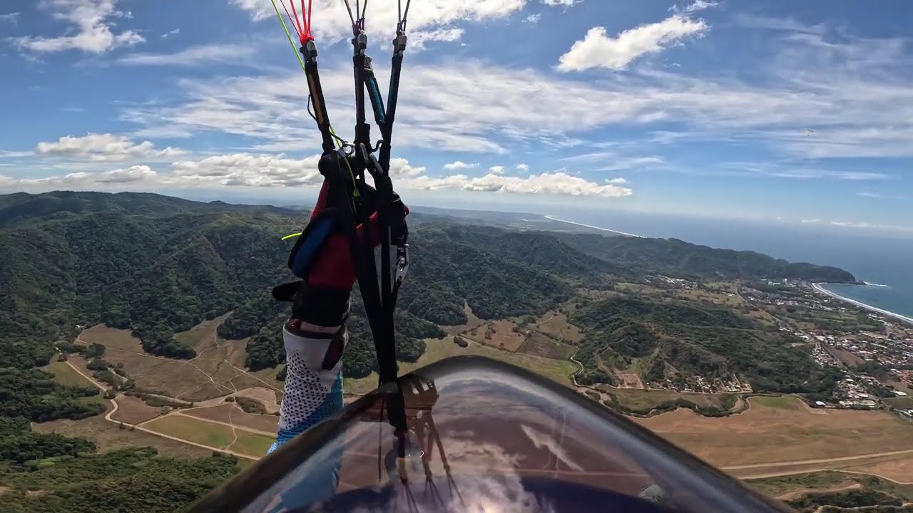 Whit Paragliding_Jaco, Costa Rica_Launch to thermals_11Feb2026