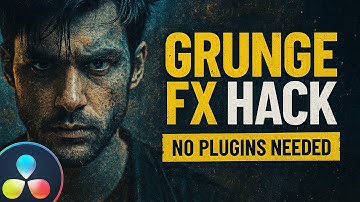 Grunge Music Video Effects in DaVinci Resolve – Easy & Powerful Looks