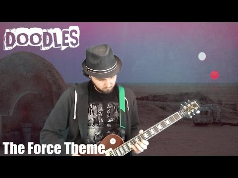 star-wars-the-force-theme-(binary-sunset)-metal-guitar-cover-by-doodles