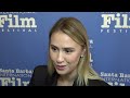 SBIFF 2025 - Panavision Spirit Award Winner "O Horizon" Interview with Maria Bakalova