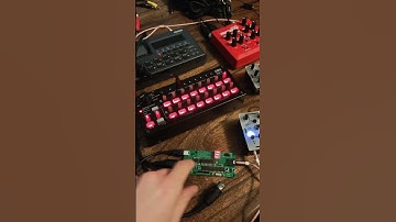 Arcano MIDI NES Chiptune Synth II + Korg SQ-1 step sequencer