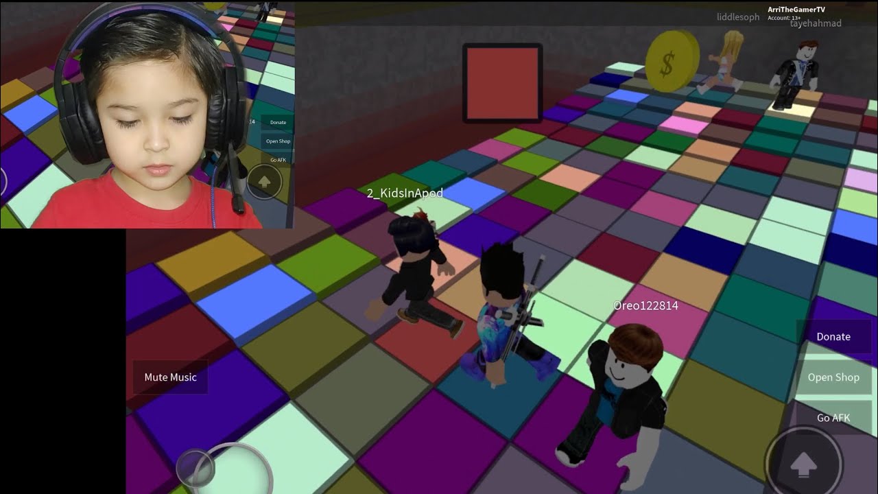 ROBLOX COLOR CRAZE  with Arri The Gamer TV + 