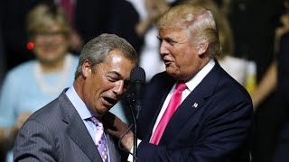 Farage throws full support behind Trump after BBC editing scandal