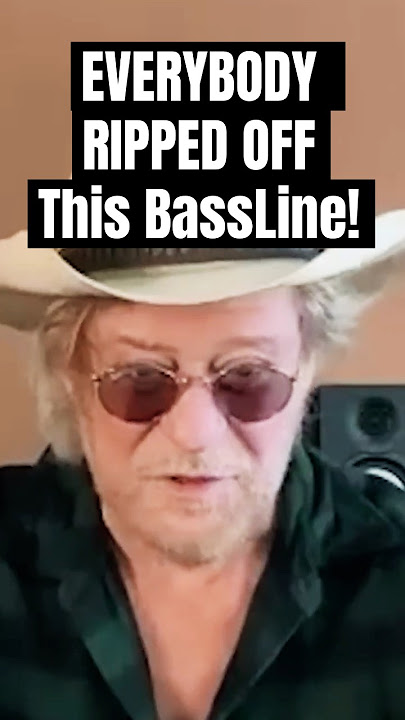 1981 BASS LINE Was SO BADASS...Everybody & Their Dog Has RIPPED IT OFF Including MICHAEL JACKSON!