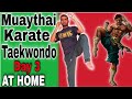 Muay thai mastery ultimate beginners guide at home  day 3 challenge no equipment needed 