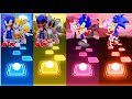 Sonic Tails vs Sonic Tails Exe vs Amy Sonic vs Amy Sonic Exe - Tiles Hop EDM Rush