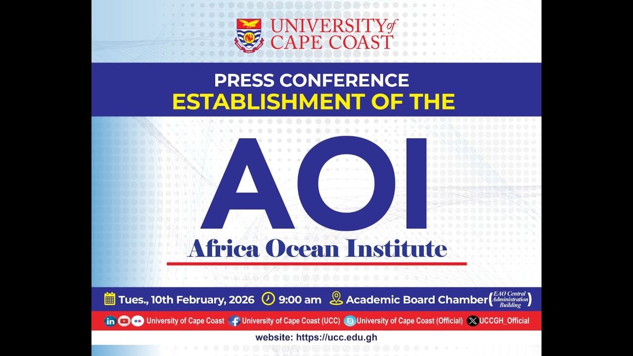 TVUCC LIVE : ESTABLISHMENT OF THE AFRICA OCEAN INSTITUTE
