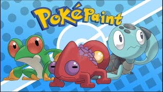 New Starter Pokémon!! (lets make a new pokemon region) Pokepaint Season 2
