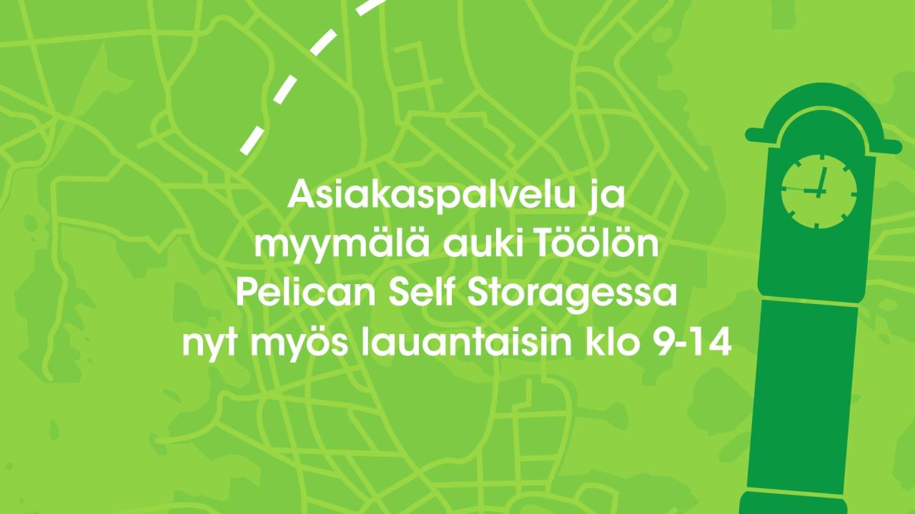 Pelican Self Storagen aukioloajat