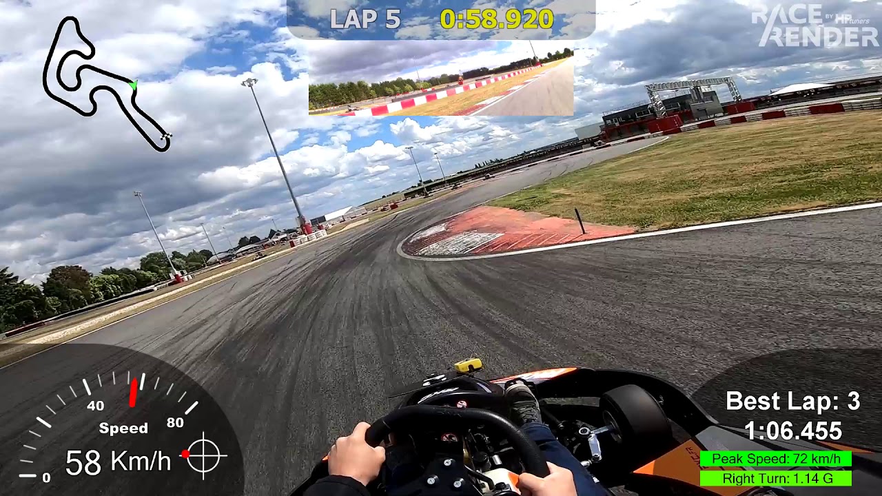 #RKC 1200m | Kart Racing | Session2 | 06/06/2020 | Best Time 1:06.446 GoproTiming