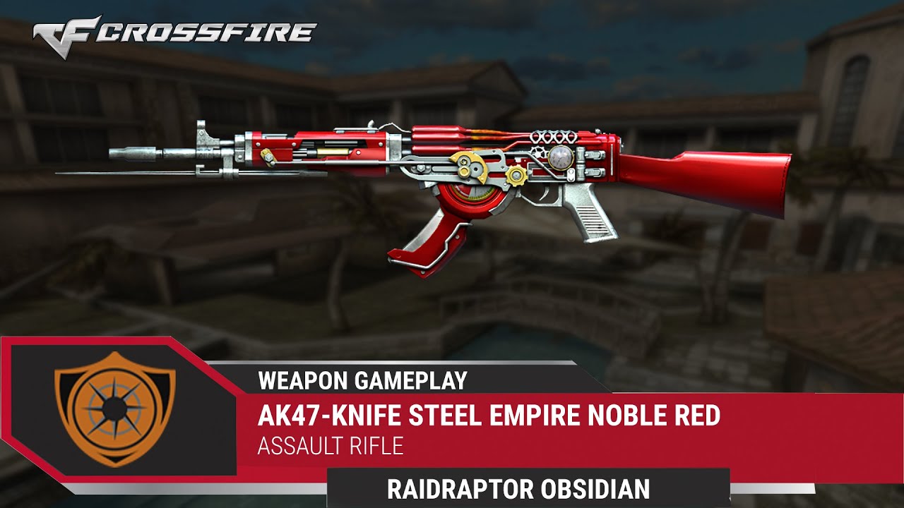 Crossfire Philippines - AK47-Knife Steel Empire Noble Red