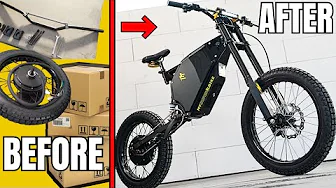 How to Build Powerful eBike / START TO FINISH