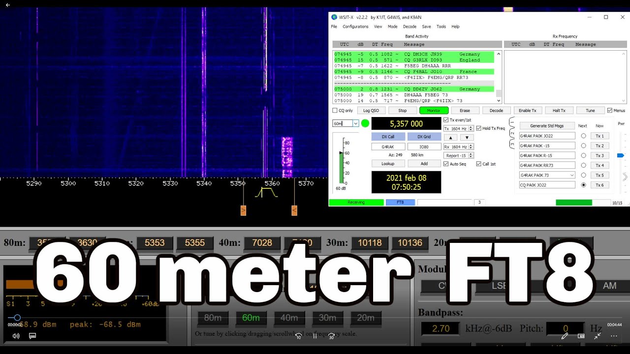 60 Meter Ft8 60 Meter Ft8