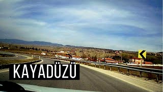 DRIVING IN KAYADUZU MERZIFON, AMASYA, TURKEY | Amasya Videos