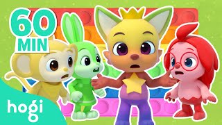 [BEST] Learn Colors with Pop It and more! | Kids Learn Colors | Compilation | Pinkfong Hogi
