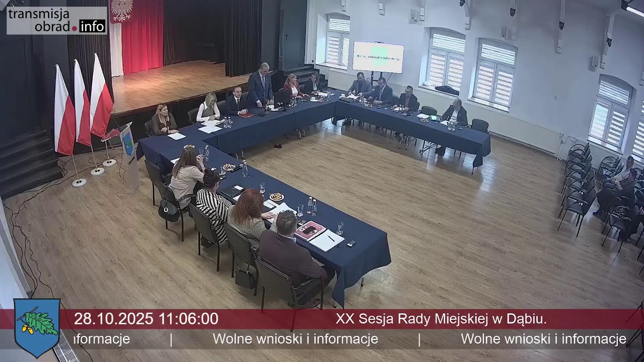 Gmina Dąbie – transmisja na żywo