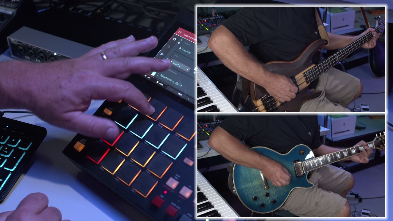 Aerosmith No More, No More - Intro Cover on AKAI MPC One