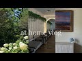 At Home Vlog | frame tv, going home + new makeup