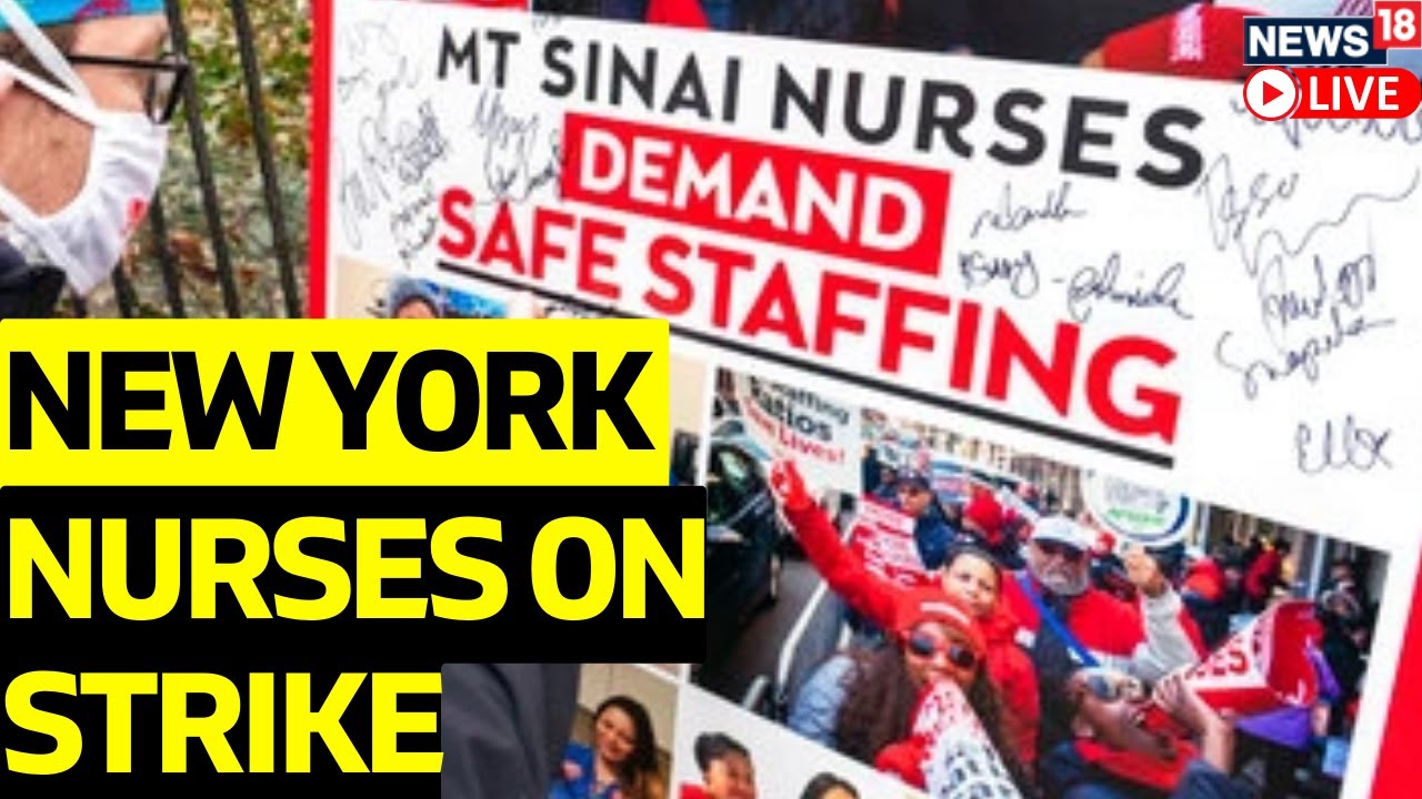 Nurses Go On Strike At 2 Big New York City Hospitals | USA News ...