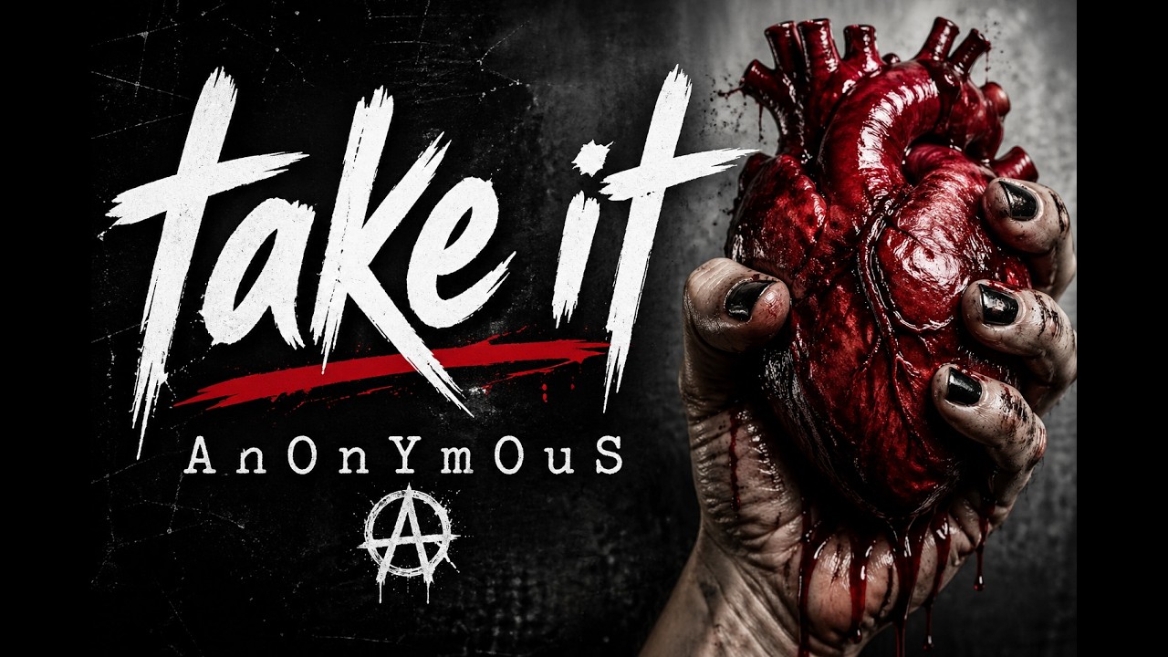 Watch TAKE IT - Anonymous (official audio) on YouTube Watch TAKE IT - Anonymous (official audio) on YouTube