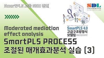 [Advanced SmartPLS 4] 제70강 SmartPLS PROCESS 조절된 매개효과분석 실습 (3)