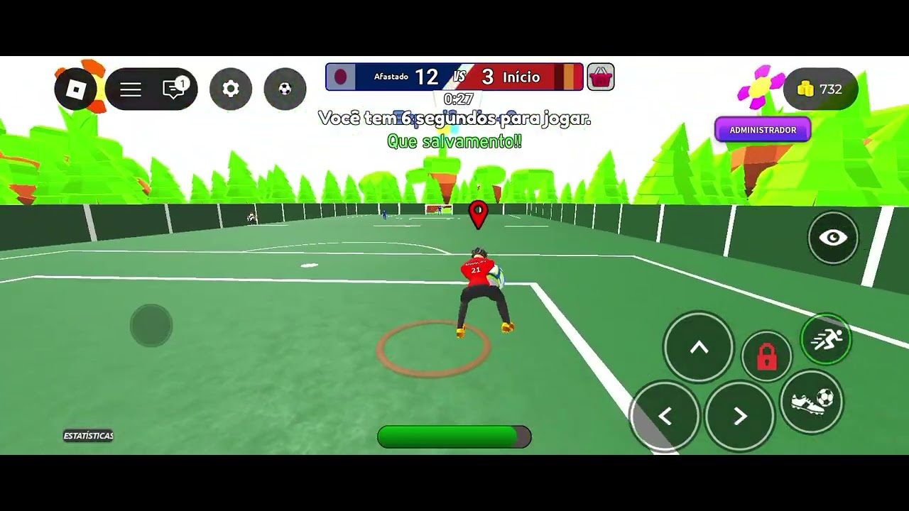 Glr gravei renovo o Fut realista só que no meu server