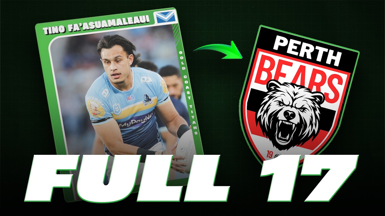 Как команда «Перт Беарз» сыграет в 2027 году? 🎯 | Zero Tackle NRL