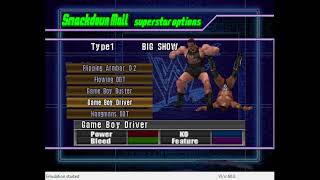 WWF No Mercy prototype - Game Boy special moves