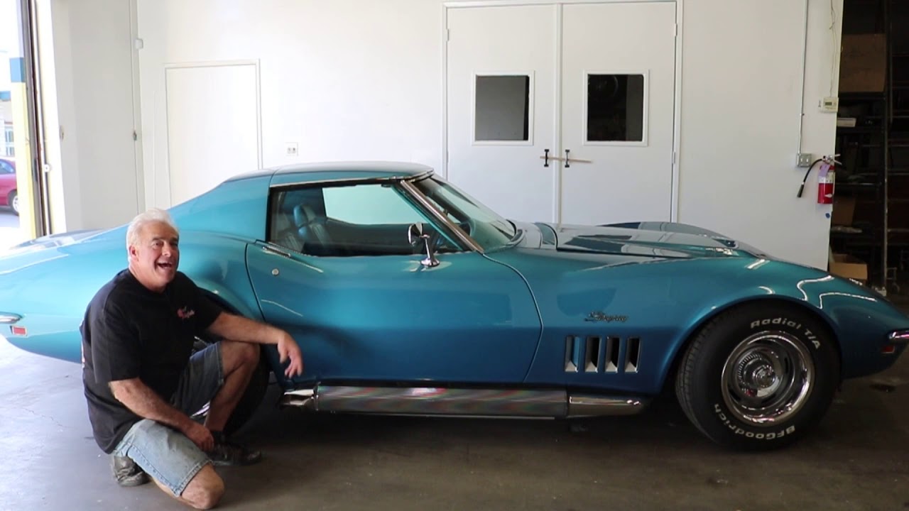 Drive by exhaust sound 1969 Corvette with Side pipes by Mark Boice Scared Shiftless Rides and Wrecks