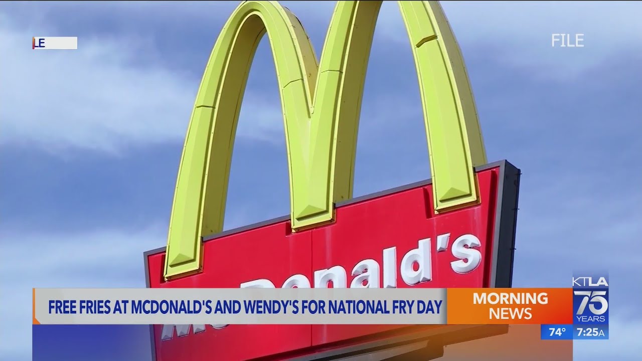 McDonald's and Wendy's are giving out free fries for National French ...