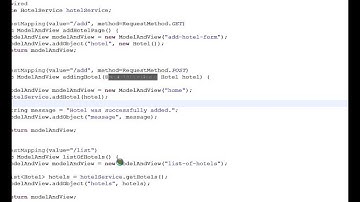 WHAT IS @MODELATTRIBUTE IN SPRING MVC