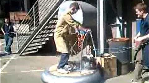 Hoverboard, student project, 2007.