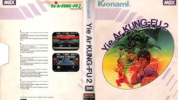 Yie Ar Kung Fu II The Emperor Yie Gah microsoft MSX gameplay 4K