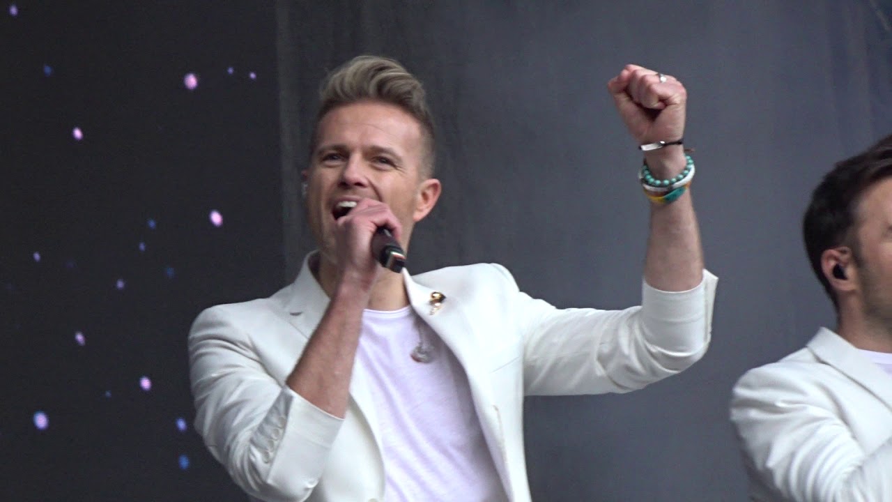 Westlife - Flying without wings live on Nibe Festival