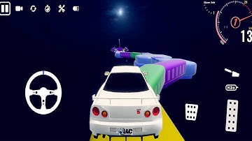Car Crash X Race Simulator 3D Race Car Simulator Car Ramp Gameplay Android & ios Mobile Games